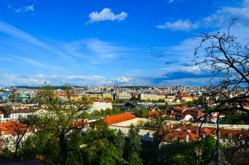 Enjoy the views of Prague
