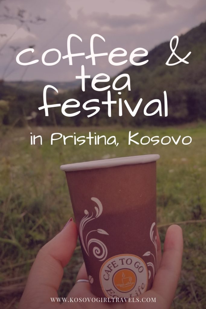 coffee and tea festival in Pristina, Kosovo