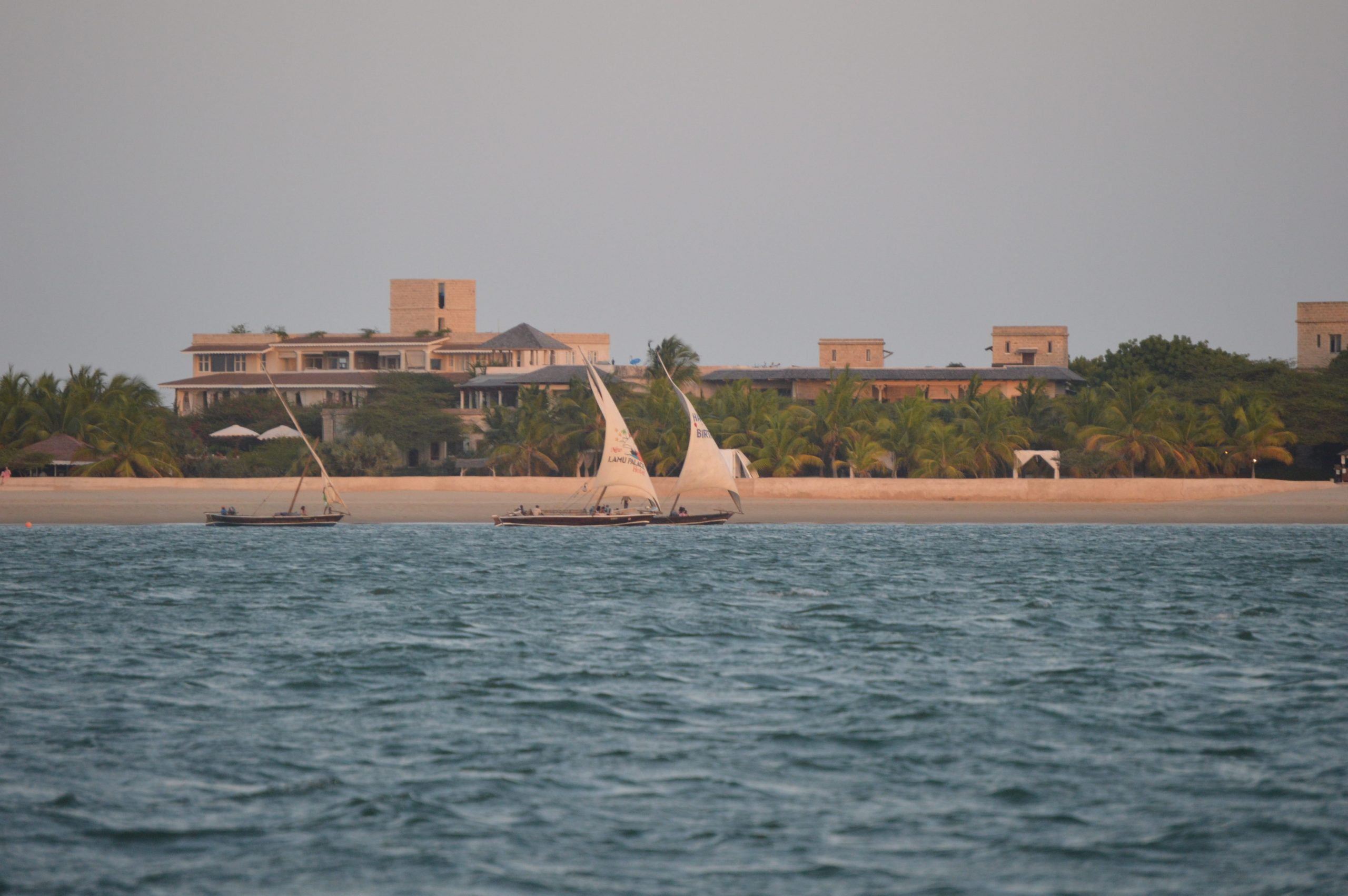 Lamu, dhow ride